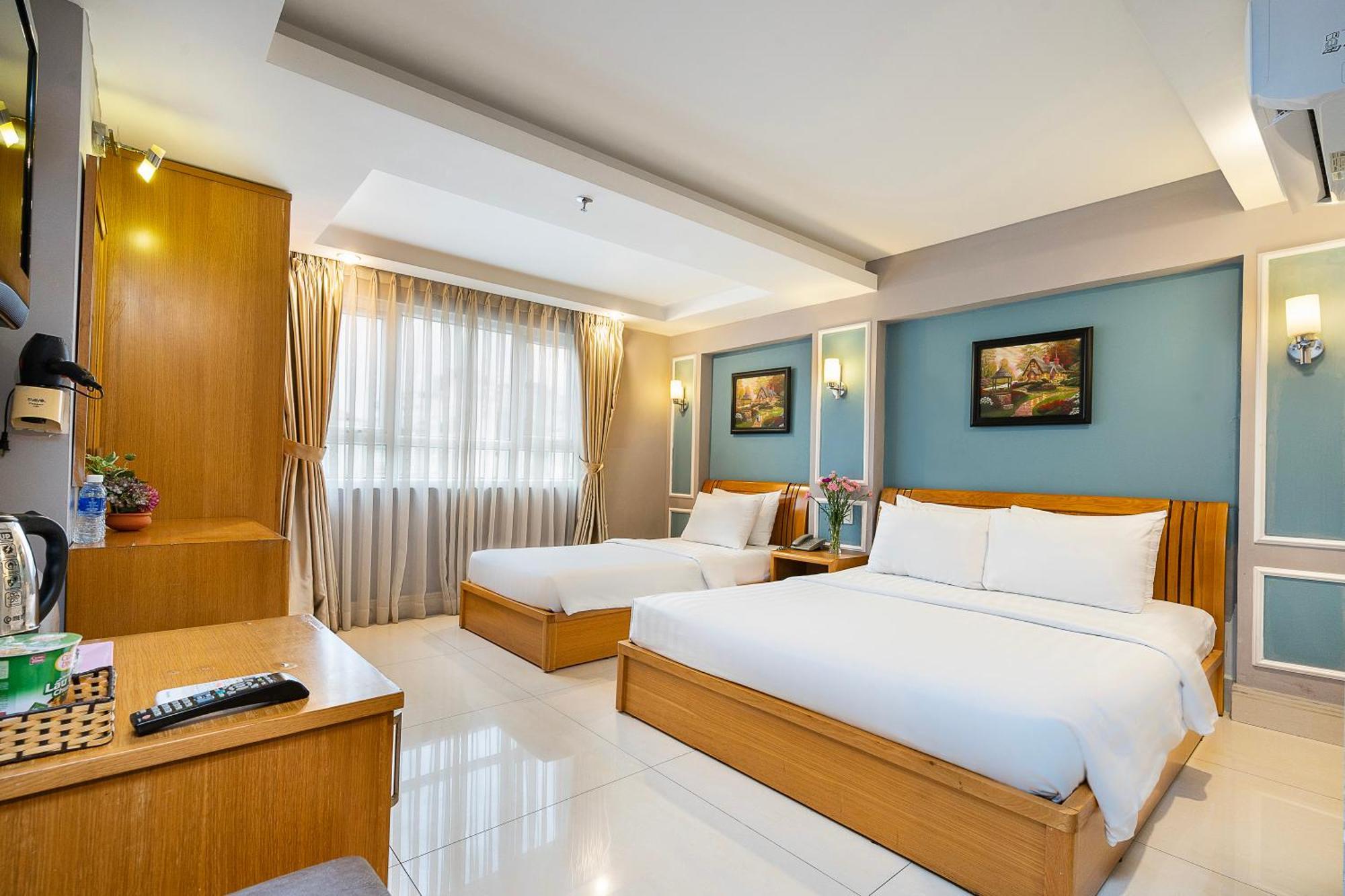 Lucky Star Hotel - Ben Thanh โฮจิมินห์ซิตี้ ภายนอก รูปภาพ