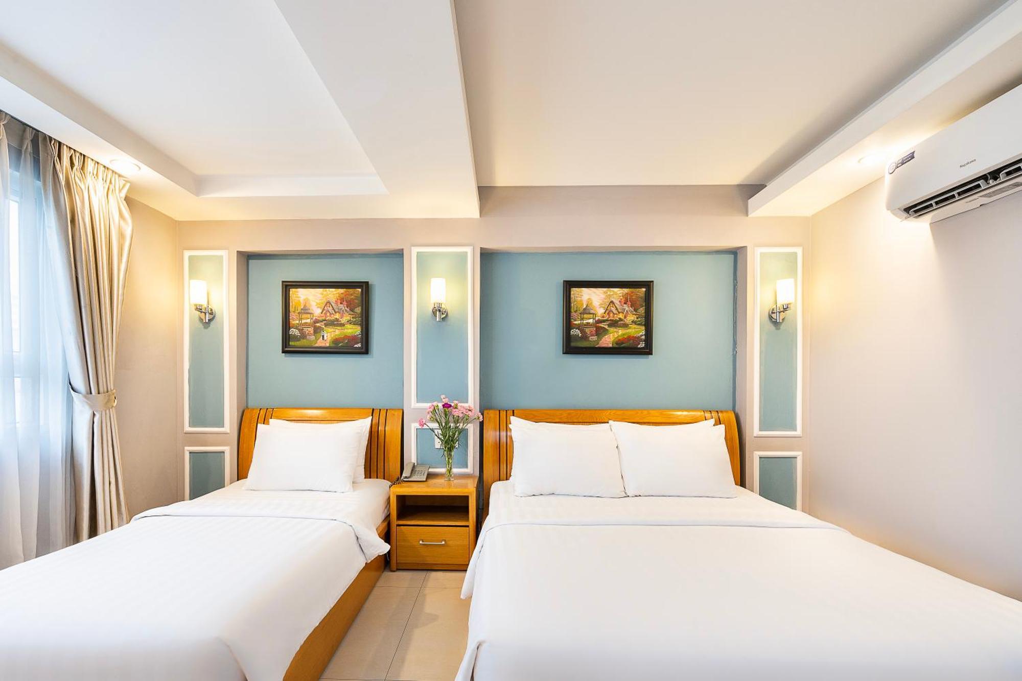 Lucky Star Hotel - Ben Thanh โฮจิมินห์ซิตี้ ภายนอก รูปภาพ