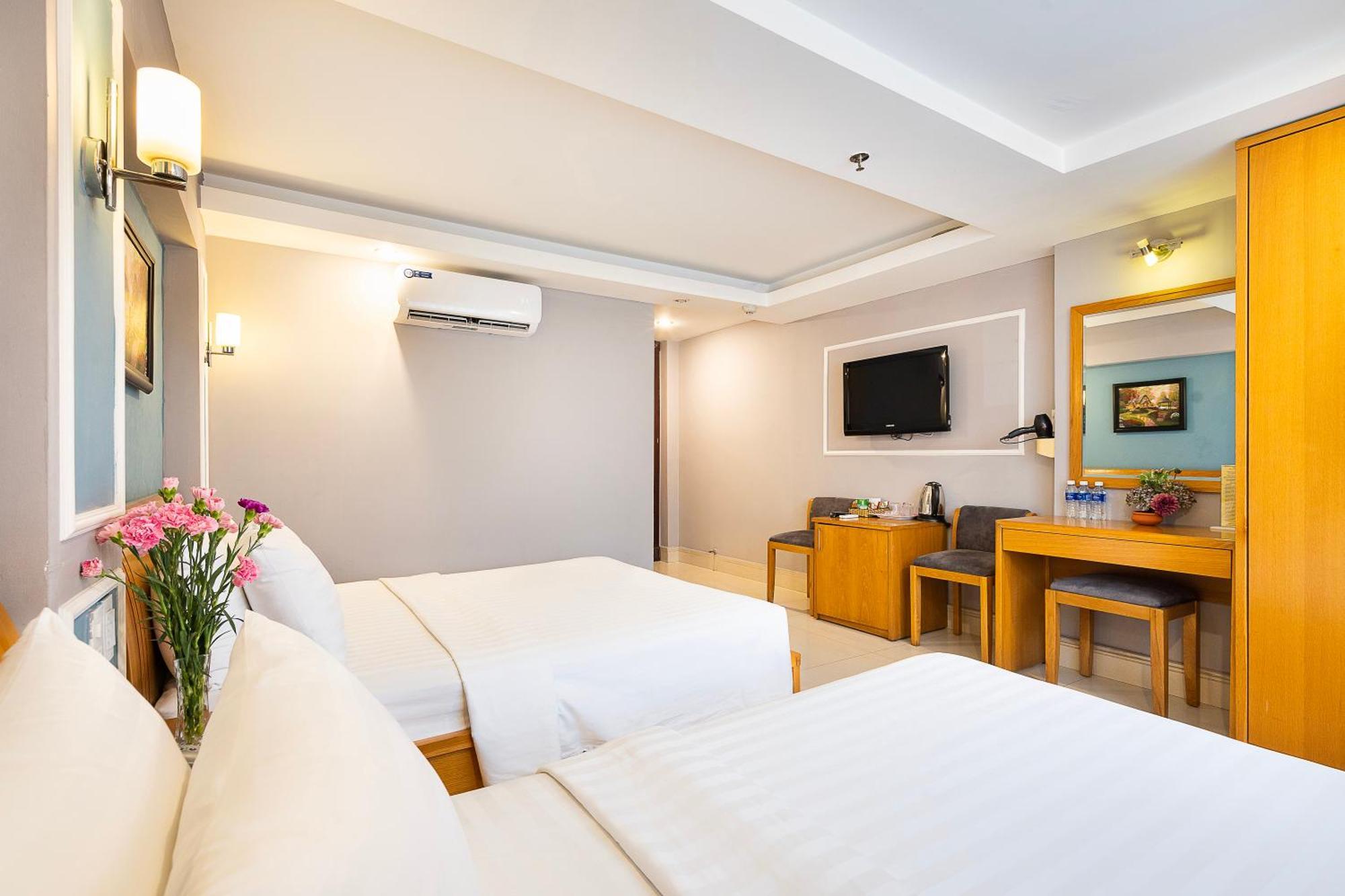Lucky Star Hotel - Ben Thanh โฮจิมินห์ซิตี้ ภายนอก รูปภาพ
